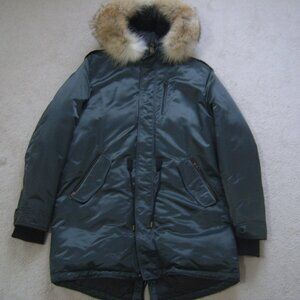 Brand New Mackage Moritz-SA Dark Sage Winter Parka/Jacket 42